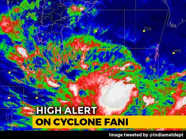 Cyclone Fani May Intensify Further Today, Navy On High Alert