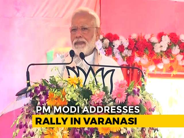 "Pro-Incumbency Wave In Country For First Time," Says PM Modi In Varanasi