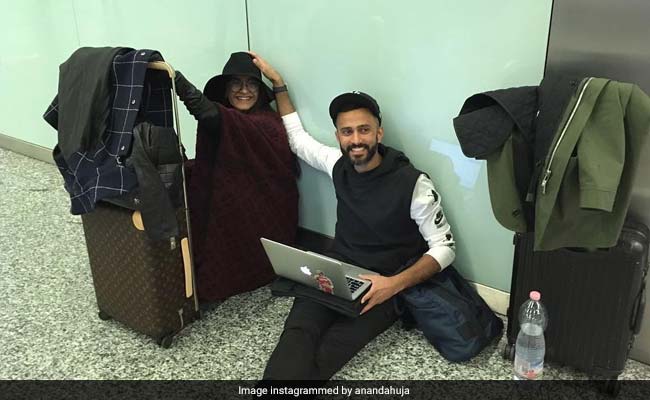 Inside Sonam Kapoor And Anand Ahuja's 'Airport Shenanigans'
