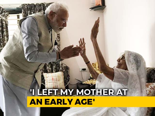 Why PM Modi Doesn't Live With His Mother