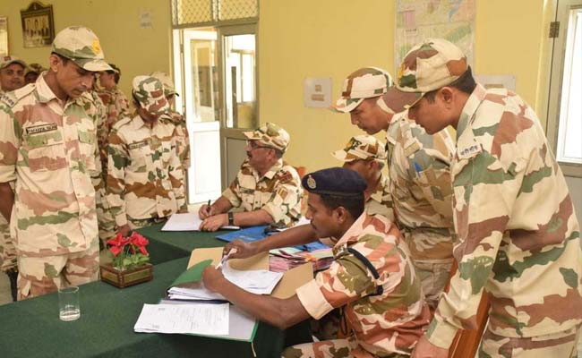 अरुणाचल प्रदेश में आज आईटीबीपी ने किया सर्विस वोटर्स के तौर पर पहला मतदान