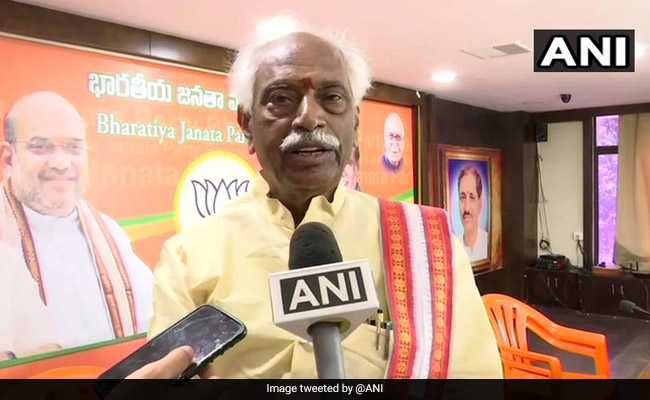 "Hyderabad A Safe Haven For Terrorists," Says BJP's Bandaru Dattatreya