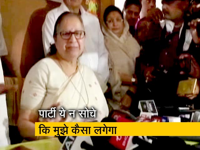 लोकसभा चुनाव नहीं लड़ेंगी सुमित्रा महाजन