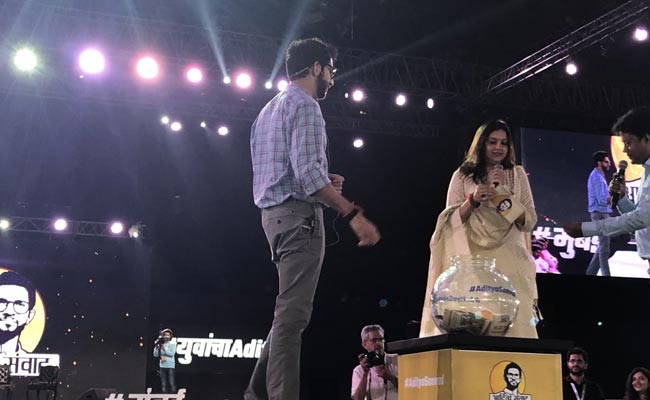 Priyanka Chaturvedi Debuts For Shiv Sena With Aditya Thackeray Event