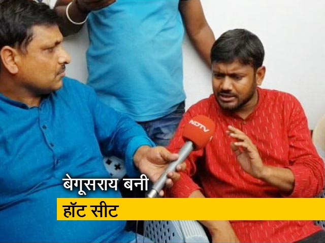 गिरिराज सिर्फ पीएम की चापलूसी कर सकते हैं : कन्‍हैया कुमार