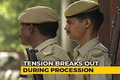 Crowds Clash With Police In Bengal During Procession, Situation Under Control Crowds Clash With Police In Bengal During Procession, Situation Under Control