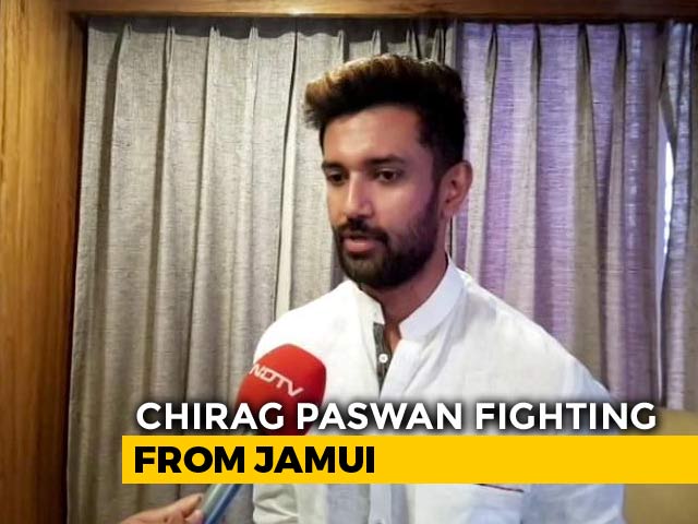 Will Contest Only From Jamui Lok Sabha Seat: Chirag Paswan, NDA Candidate