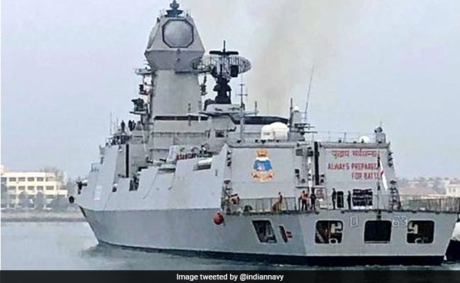 Pak Skips China Navy Fleet Review, Indian Battle Ships Participate