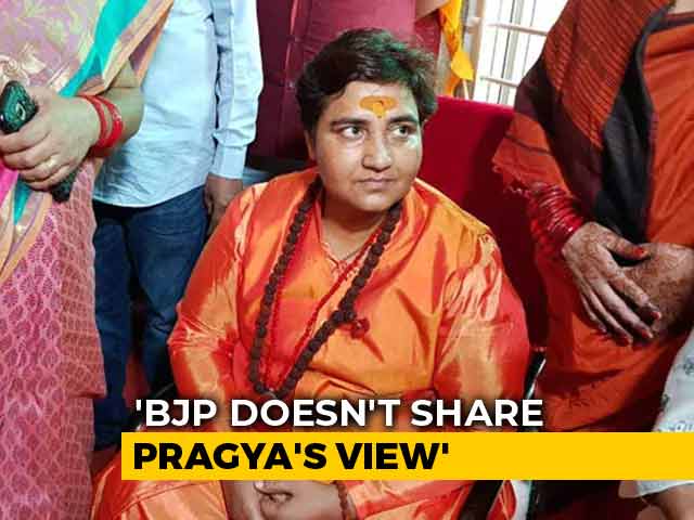 Sadhvi Pragya's Remarks On 26/11 Hero Hemant Karkare "Personal": BJP