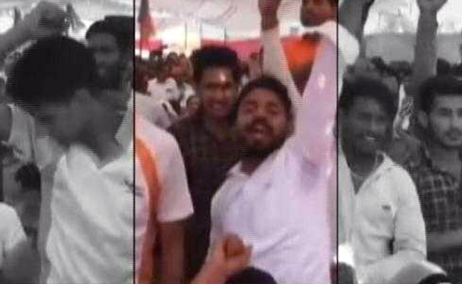 Dadri Mob Killing Accused Cheer From Front Row At Yogi Adityanath Rally