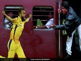 IPL 2019: इमरान ताहिर बने 'सिमरन', शाहरुख के पीछे लगाई दौड़ तो हुआ कुछ ऐसा, देखें VIDEO IPL 2019: इमरान ताहिर बने 'सिमरन', शाहरुख के पीछे लगाई दौड़ तो हुआ कुछ ऐसा, देखें VIDEO