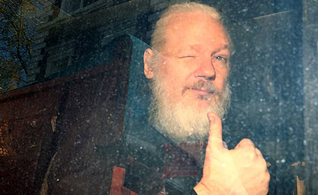 Julian Assage Set Up "Centre For Spying" At Embassy: Ecuador President