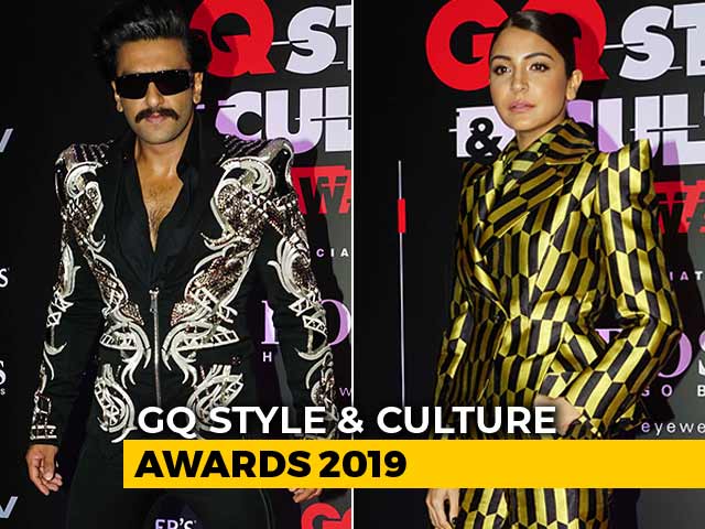 Ranveer & Anushka At GQ Style & Culture Awards