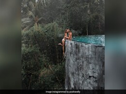 Instagram Couple Slammed For 'Dangerous' Pic From Edge Of Infinity Pool Instagram Couple Slammed For 'Dangerous' Pic From Edge Of Infinity Pool