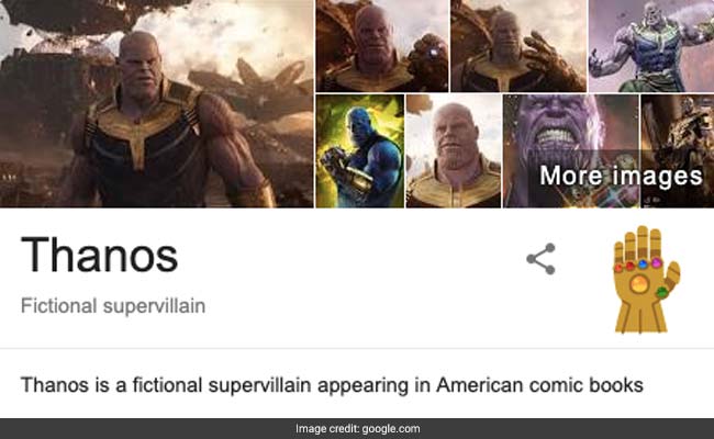 Drop Everything And Search "Thanos" On Google For ''Endgame'' Surprise
