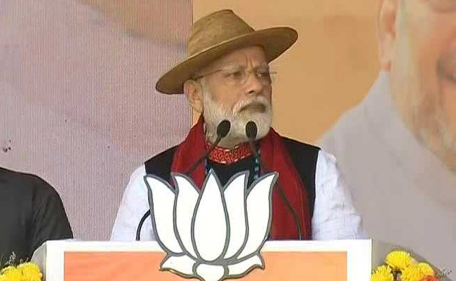 "Manifesto Of Lies, Hypocrisy": PM Modi Rips Into Congress