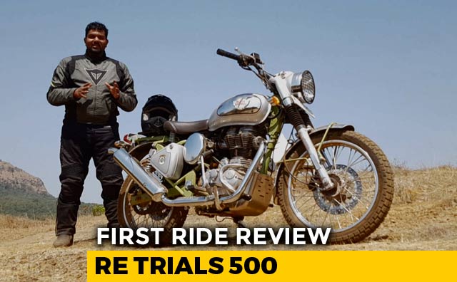 Royal Enfield Trials 500 First Ride Review