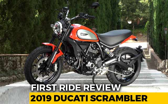 2019 Ducati Scrambler First Ride Review