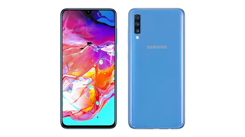 Samsung Galaxy A70 लॉन्च हुआ भारत में, तीन रियर कैमरे और 4,500 एमएएच बैटरी से है लैस
