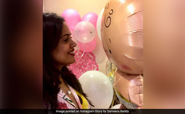 Inside Sameera Reddy's Baby Shower With Her Adorable Son Hans Varde