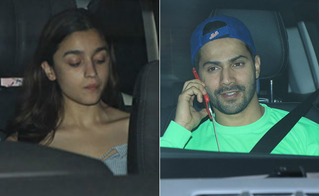 On <I>Kalank</i> Day, How Alia Bhatt And Varun Dhawan De-Stressed