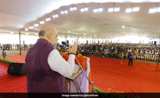 "NDA Will Win, Work For The Poor In Tamil Nadu", Says Amit Shah
