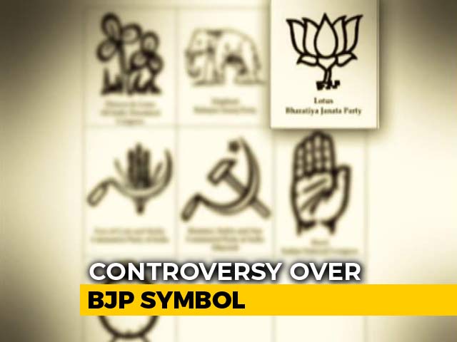 Opposition Claims "BJP" Written Under Lotus Symbol On Voting Machines