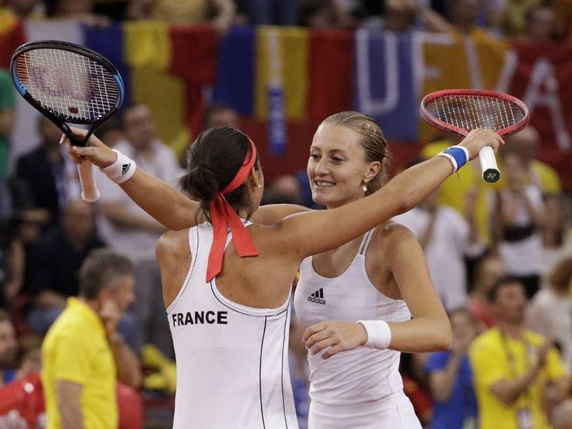 Former Foes Unite To Lead France Into Fed Cup Final Against Australia