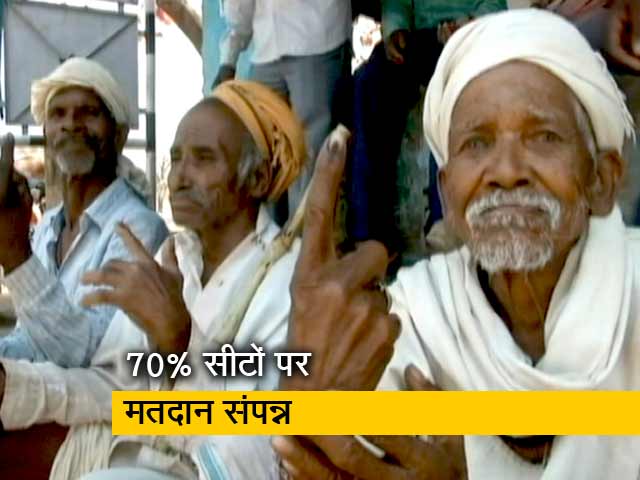 चौथे चरण में 64 प्रतिशत हुआ मतदान