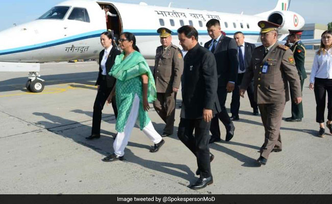 Nirmala Sitharaman Reaches Kyrgyzstan For Defence Ministers' Meet