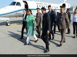 Nirmala Sitharaman Reaches Kyrgyzstan For Defence Ministers' Meet Nirmala Sitharaman Reaches Kyrgyzstan For Defence Ministers' Meet