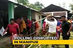 Voting Disrupted After Violence Erupts In Manipur Polling Station Voting Disrupted After Violence Erupts In Manipur Polling Station