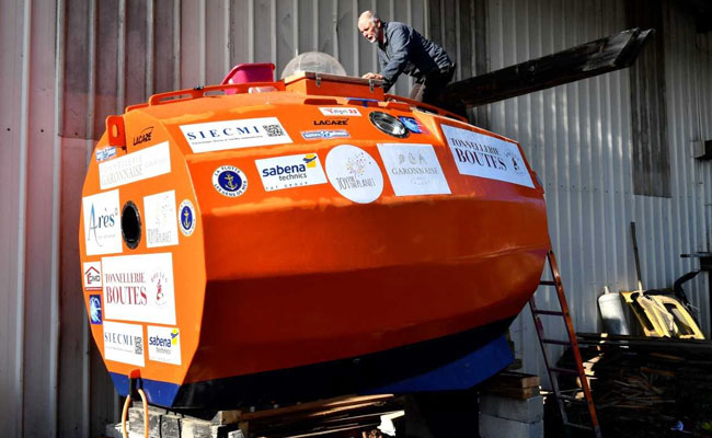 Frenchman In A Barrel Closing In On Trans-Atlantic Crossing