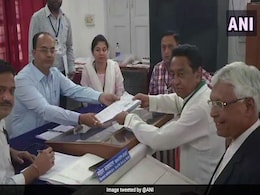 Kamal Nath, Son Nakul File Nomination In The Backdrop Of Income Tax Raids Kamal Nath, Son Nakul File Nomination In The Backdrop Of Income Tax Raids