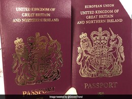 Britain Issues Passports Without "European Union" On The Front Cover Britain Issues Passports Without "European Union" On The Front Cover