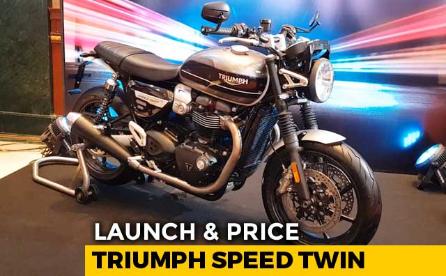 2019 Triumph Speed Twin Launched In India