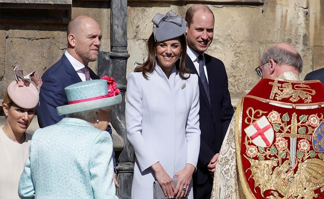 Britain's Queen Elizabeth II Celebrates 93rd Birthday At Easter Service