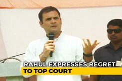 Rahul Gandhi Expresses Regret To Top Court On Remarks On Its Rafale Order Rahul Gandhi Expresses Regret To Top Court On Remarks On Its Rafale Order