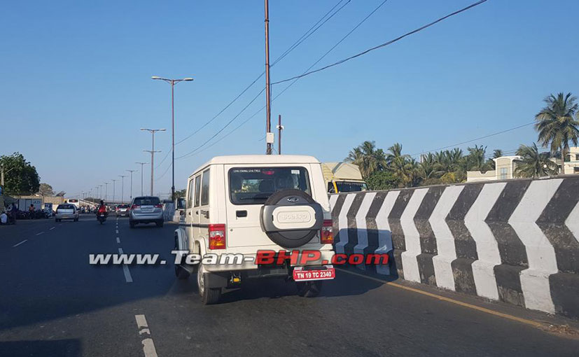 Updated Mahindra Bolero Spotted Testing In India Updated Mahindra Bolero Spotted Testing In India