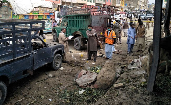 16 Killed, 30 Injured In Bomb Blast At Pakistan Market 16 Killed, 30 Injured In Bomb Blast At Pakistan Market
