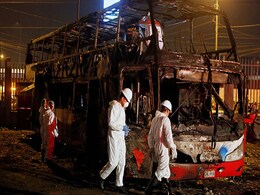 20 Dead As Bus Parked Next To Illegal Fuel Shop Catches Fire In Peru 20 Dead As Bus Parked Next To Illegal Fuel Shop Catches Fire In Peru
