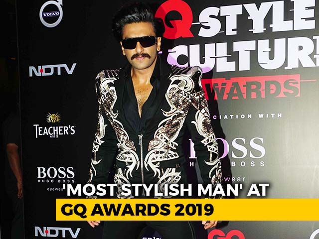 Ranveer Singh Is GQ's 'Most Stylish Man'