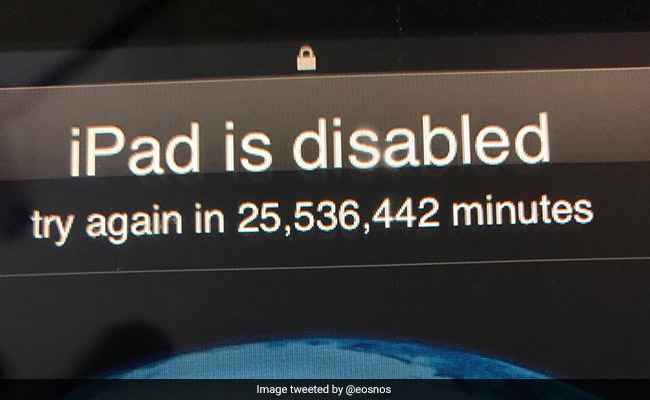 Toddler Locks Dad Out Of His iPad... For 48 Years
