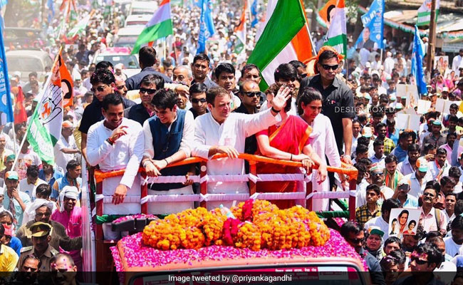 "Father's <i>Karmabhoomi</i>": Priyanka Gandhi In "Sacred" Amethi With Family