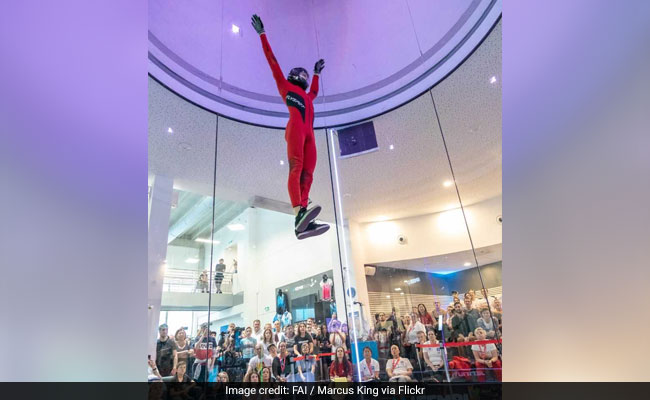 Watch: Indoor Skydiving? Here's How It Works