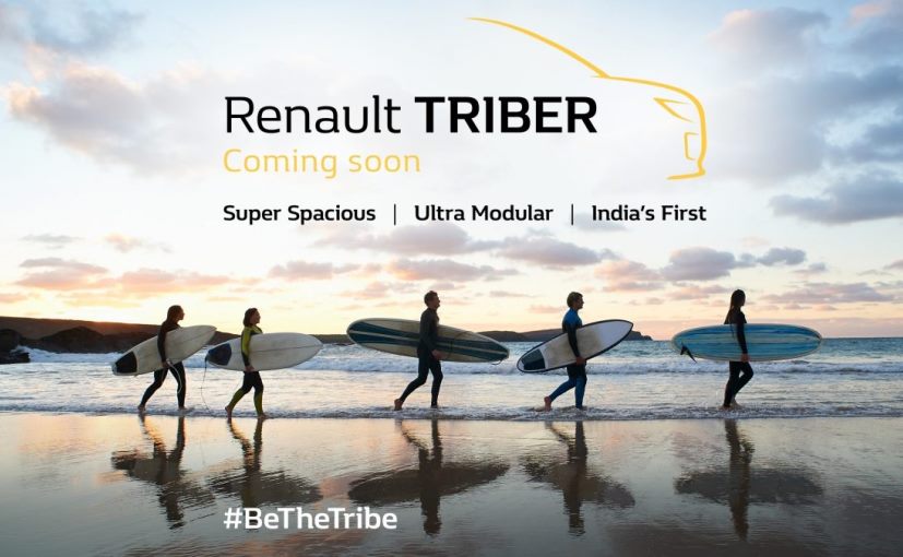 Renault's Kwid-Based 7-Seater To Be Called Triber; Launch This Year Renault's Kwid-Based 7-Seater To Be Called Triber; Launch This Year