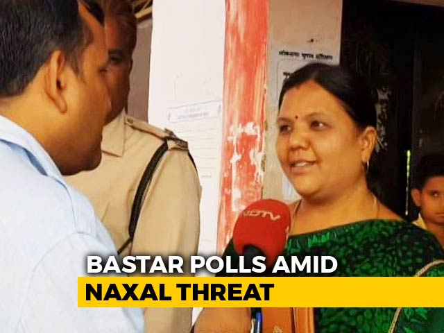 "Exercising Our Rights": Chhattisgarh Voters Turn Out Undeterred For Elections