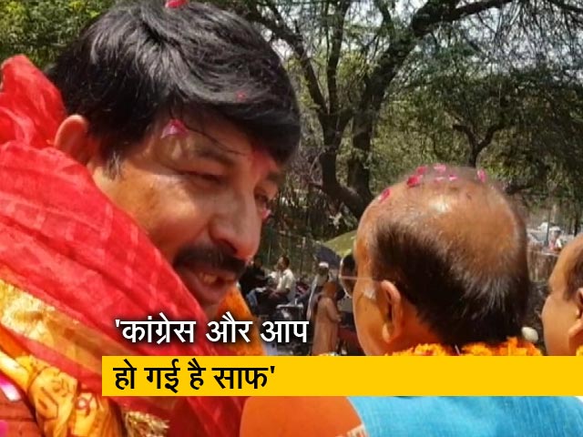 चुनाव में मेरे टक्कर का कोई नहीं है- मनोज तिवारी