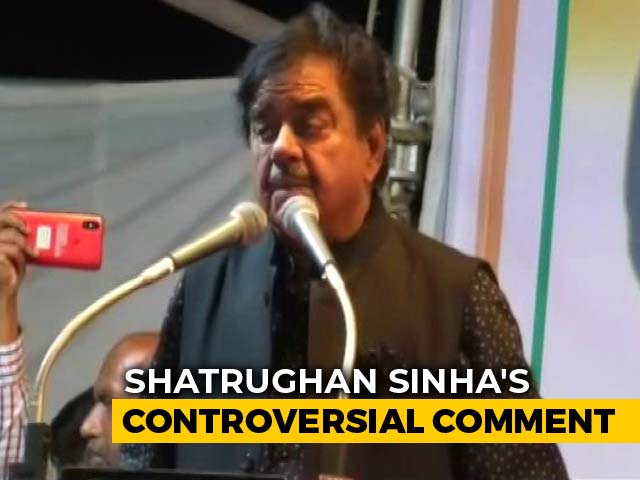 At Shatrughan Sinha Rally, A Jinnah Reference In His Praise For Congress