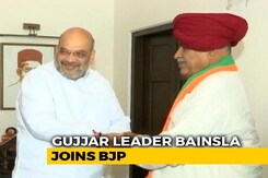 Kirori Singh Bainsla, Face Of Gujjar Agitation, Joins BJP Kirori Singh Bainsla, Face Of Gujjar Agitation, Joins BJP